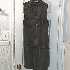 Monoreno Utility Gorpcore Mini Dress Sleeveless Jumper Style